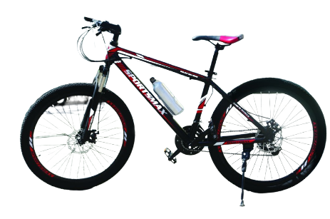 SPORTMAX Vélo tout terrain 26 pouces 24 vitesses avec cadre en