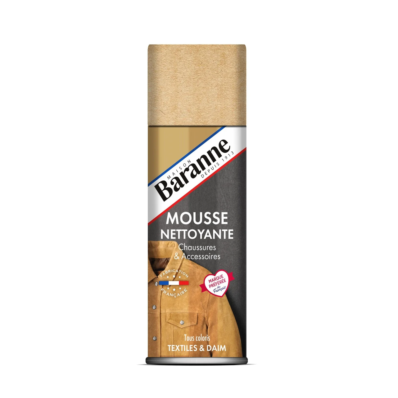 BARANNE Mousse Nettoyante Pour Chaussures Accessoires 200 ML