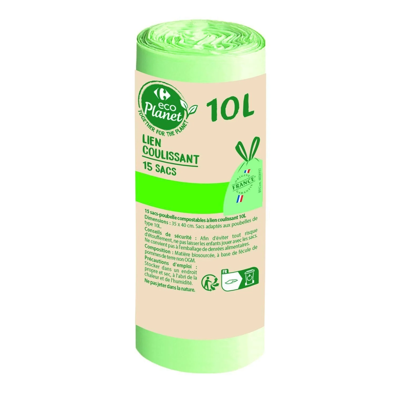 Sachet Plastique Sac Poubelle 200 Litres Carrefour CARREFOUR