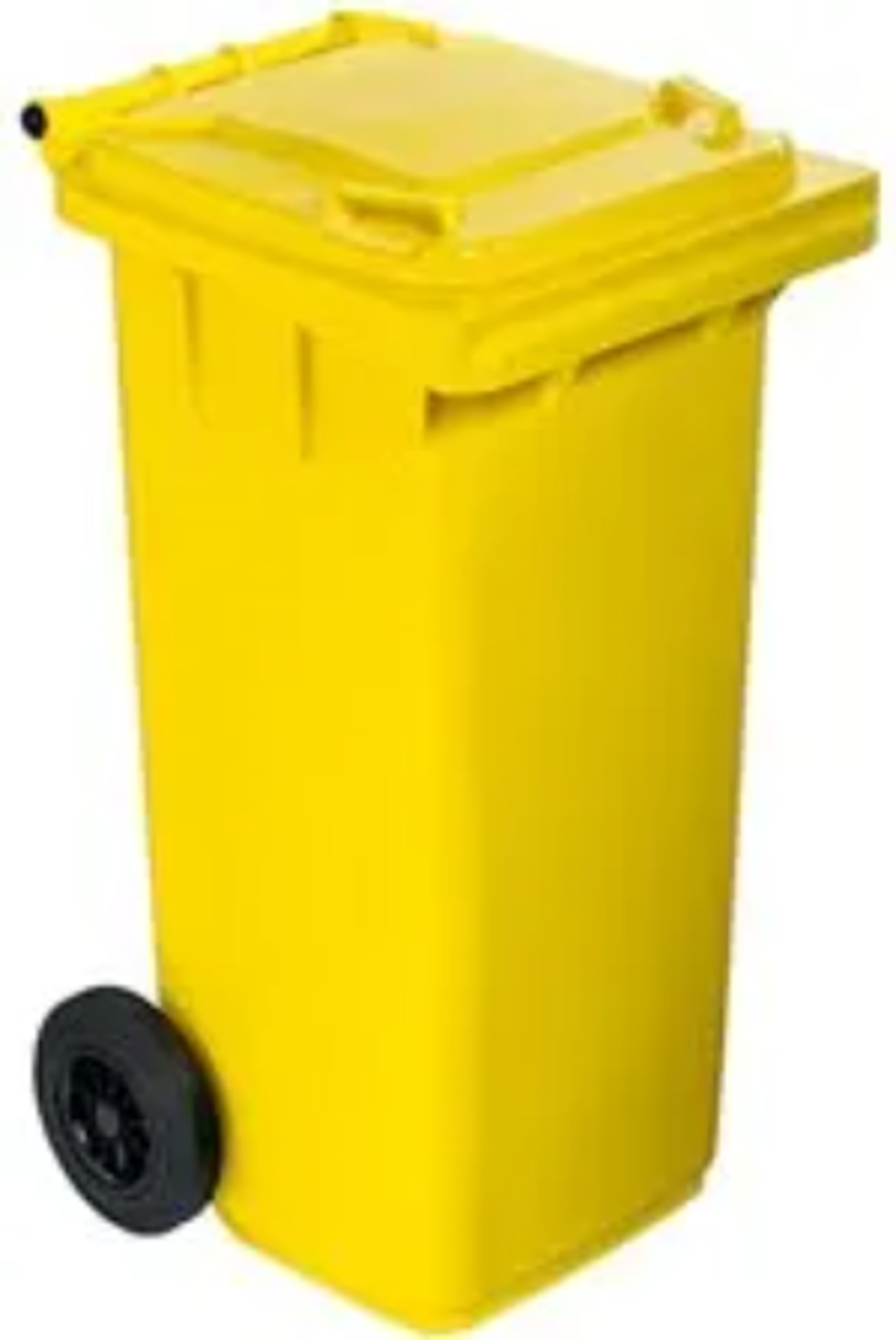 Bac à Ordures de Grande Taille 120 L Jaune Mora Market